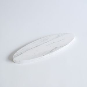 Unique <b>oval</b> Shape brown Marble Display Tray Luxury Modern Stone Tray <b>Coffee</b> <b>Table</b> Organizer Decorative Home Decor Hot Selling - Product Image 3
