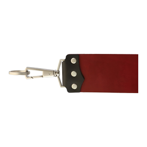 Sangle d'entretien en cuir PU noir avec anneau métallique pour l'entretien des lames, accessoire réutilisable en cuir - Product Image 5