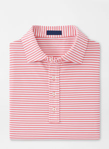 Nouveaux polos de golf pour hommes à manches courtes rayés, respirants, ajustés, de qualité supérieure, avec logo personnalisé, best-sellers - Product Image 2