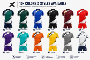 Ensemble de maillot de rugby pour hommes X Sports, vert, marine, blanc, imprimé par sublimation, respirant, sans manches, coupe classique, toutes saisons - Product Image 5