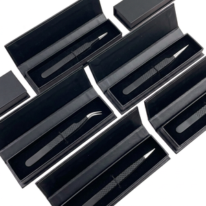 Pinzas para Extensión de Pestañas TEEJAY con Recubrimiento de Polvo Blanco de Alta Calidad, con Empaque en Caja de Cartón, Logotipo Personalizado, Color Personalizado - Product Image 5