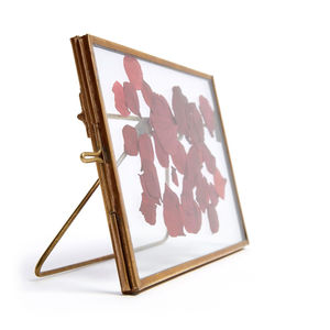 Cadre photo flottant en laiton antique et verre transparent, support de table pour photos, prix économique, vente chaude - Product Image 5