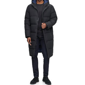 Cloth Hooded Extra Long Parka Jacket Warm Insulated Winter <b>Coat</b> Thick Durable Full Length Outerwear for Cold Weather - Product Image 2
