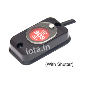 iota703 AIS-140 iota สวิตช์ฉุกเฉินนานาชาติ พลาสติกสีดำ - Product Image 1