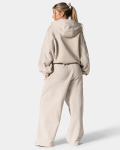 Sudadera con Capucha para Mujer, 100% Algodón, Color Sólido, Premium, Ecológica, Transpirable, Resistente al Viento, para Invierno, Estilo Urbano, Elástica - Product Image 4
