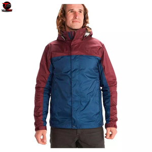 Men's <b>Winter</b> <b>Waterproof</b> Reversible Shell Rain <b>Jacket</b> Breathable Quick Dry Stand Hooded Windproof Casual Outdoor Windbreaker - Product Image 5