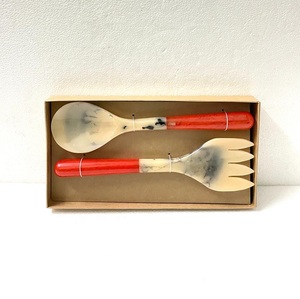 Ensemble de 2 Cuillères à Salade en Résine, Outils de Cuisine Modernes Non Toxiques, Ustensiles à Salade pour la Maison et l'Hôtel, Accessoires de Cuisine - Product Image 6