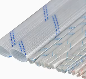 Muestra Gratuita de Sunbow PVC-002, Funda Aislante Eléctrica Trenzada de Fibra de Vidrio de 2.5KV, PVC de 1-25mm de Diámetro, Excelente para Bajo Voltaje - Product Image 6