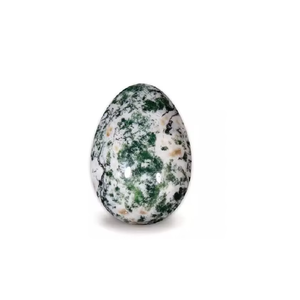 Huevo Yoni de Ágata Natural, Piedra Semipreciosa de Jade para Protección Energética, Ejercicio Vaginal, Tallado con Diseño Feng Shui - Product Image 4