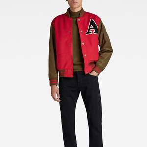 Chaqueta Varsity Ligera de Primera Calidad en Oferta, Precio Económico, Logotipo Frontal Más Popular, Hecha en Sialkot - Product Image 4