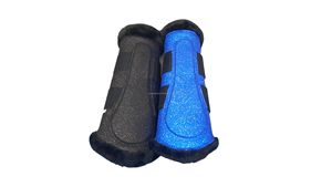 Botas de Cepillado para Caballos con Brillo en Todos los Colores, Equipo de Equitación con Brillo para Entrenamiento - Product Image 4