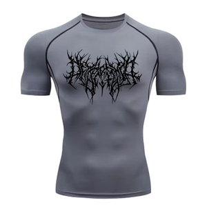 <b>Men</b> Rash Guard <b>Men</b> Running Sport T <b>Shirt</b> <b>Men</b> <b>Compression</b> Fitness Tops Tee Quick Dry Tight Training Gym Skin Irritation in Water - Product Image 6