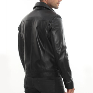 Veste d'hiver pour homme de qualité supérieure au meilleur prix, en cuir véritable, coupe-vent, imperméable, teinte unie, toutes tailles disponibles - Product Image 6