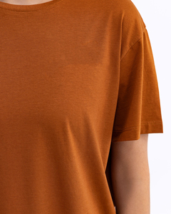T-shirt unisexe en coton 260g tricoté à manches courtes, coupe ample, effet délavé vintage, imprimé graphique durable, vêtements d'été pour fabricants - Product Image 4