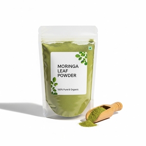 Poudre de feuilles de Moringa naturelle, déshydratée et finement transformée, pour mélanges de boissons, infusions et conditionnement en vrac, prête à l'emploi. - Product Image 3