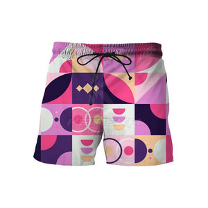 Design Your Own Customized Men Solid <b>Mid</b> Waist Sublimation Shorts 100% Cotton Casual High Quality OEM Service Quick Dry - Product Image 5