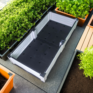 Cama de jardín elevada de plástico de alta calidad, fuerte, duradera, ligera, Ideal para el hogar, patio trasero, balcón y jardín, uso de plantación - Product Image 6