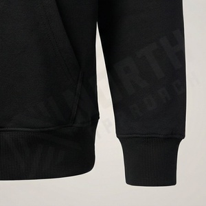 Sudadera con Capucha Oversize de Algodón Terry, Forro Polar Grueso, Hombros Caídos, Lisa, Personalizable, para Hombre, Invierno, Estampado 3D, Venta al por Mayor, Ropa Urbana - Product Image 6