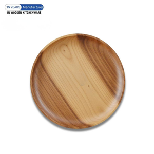 Wooden Rectangular Serving <b>Tray</b> Handmade Rustic Kitchenware <b>Storage</b> Holder Single Tier Handle Design - Product Image 3