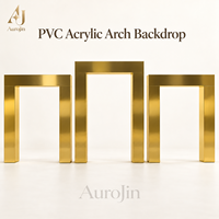 Support de Présentation Moderne en PVC Acrylique pour Arche de Mariage, Panneau Cannelé pour Fond de Scène, Idéal pour Événements et Fêtes