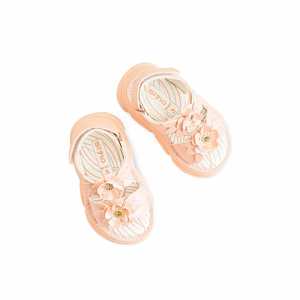 <b>Girls</b> Pink <b>Heeled</b> Casual <b>Sandal</b> KD5613 - Product Image 1