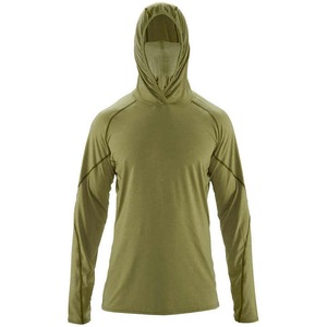 Sudadera con Capucha Cómoda, Impermeable, de Poliéster Catónico, Protección UV UPF 50, Manga Larga, con Logotipo Frontal, para Pesca - Product Image 3