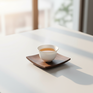 Black <b>Walnut</b> Solid Wood Coaster Japanese Style Desktop Nordic Simple <b>Coffee</b> Mat Household Wooden Mug Dining <b>Table</b> Heat Pad - Product Image 5
