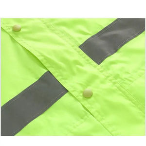 Camisa de Seguridad de Alta Visibilidad, Resistente al Agua, de Algodón y Poliéster, Manga Larga, Reflectante, Uniforme de Trabajo de Alta Calidad, OEM - Product Image 6