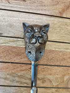 Nordic <b>Style</b> Decorative Animal <b>Head</b> Wall Hook Antique Animal <b>Head</b> Hanger Creative Metal Wall MountedCoat Hook for Entryway Decor - Product Image 6