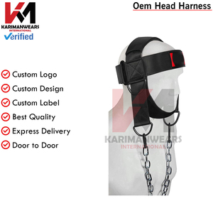Heavy Duty Head <b>Harness</b> Men Women Gym Neck Strength Trainer Weightlifting Resistance OEM Supplier - Product Image 2