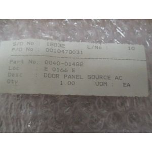 AMAT 0040-01482 แผงประตูสำหรับการเข้าถึงแหล่งกำเนิดสัญญาณ, 395397 - อุปกรณ์และอะไหล่เซมิคอนดักเตอร์ระดับโลกที่เชื่อถือได้ - Product Image 4