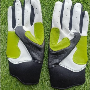 Premium GOGYAL SPORTS <b>Baseball</b> Batting Gloves Durable Leather Palm Lightweight Breathable Adjustable Wrist Buckle Closure - Product Image 6