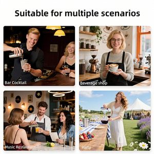 Direct Sales Professional Bartender Stainless Steel Cocktail Strainer for Mocktail Wine Drinks Hawthorne Rod <b>Bar</b> Strainer - Product Image 5
