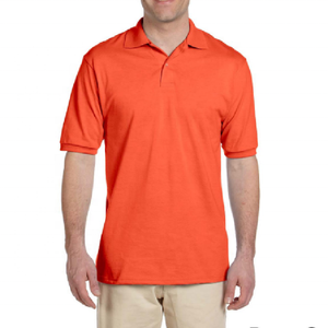 Men's Solid <b>Blue</b> Short Sleeve <b>Polo</b> <b>Shirt</b> 100% Cotton Knitted Casual Breathable Regular Fit - Product Image 5