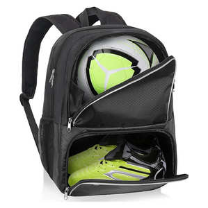 Soccer <b>Backpack</b> For <b>Boys</b> Girls Kids And Professional Soccer Players Multi Functional Soccer <b>Backpack</b> Supplier With Spacious Main - Product Image 4
