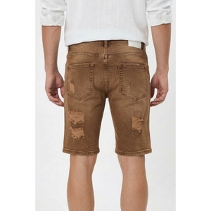 Wholesale <b>Men</b> Casual Denim <b>Shorts</b> Cotton Jean <b>Knee</b> <b>Length</b> <b>Shorts</b> Custom Summer Apparel Supplier - Product Image 3