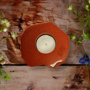 Crystal Stone <b>Red</b> jasper Carved Handmade Natural Stone <b>Candle</b> Holder Gemstone Agate Healing Wholesaler - Product Image 6