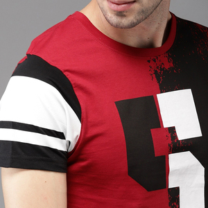 Plain <b>Black</b> Men's T-<b>Shirt</b> 100% Cotton Custom Print Logo Short Sleeve Wholesale Supplier Pakistani Manufacturer - Product Image 5