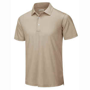 Venta Directa de Fábrica, Camisetas Polo Casuales para Hombre, Camisetas Polo Transpirables de Color Azul Sólido en Tela de Algodón, Gran Venta - Product Image 4