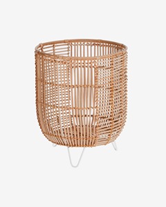 Cesta de Picnic Elegante de Bambú y Ratán, Organizador de Almacenamiento de Fibra Natural Hecho a Mano, con Logotipo Personalizado, Ecológico y Rústico - Product Image 1