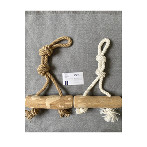 Jouets pour chiens en bois de café naturel de haute qualité, durables, éco-responsables, pour le soin dentaire, le nettoyage des dents, jouets interactifs pour animaux de compagnie - Product Image 1