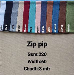 premium 220 Gsm 60 Inch Cotton Fabric Zip <b>Pip</b> Woven Textile Material for <b>Bags</b> Garments Home Use - Product Image 2