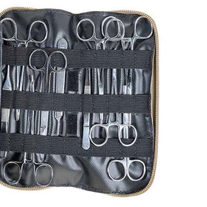 Ensemble d'instruments de chirurgie mineure, kit d'instruments chirurgicaux généraux professionnels en acier inoxydable pour hôpital, clinique, salle d'opération - Product Image 5