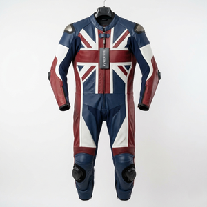 Traje de Carreras de Motocicleta Personalizado, Cuero Genuino, Fabricante de Marca Privada - Product Image 6