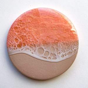 Resin Coaster Custom <b>Bar</b> Coaster for Housewarming Handmade Decorative Eco-Friendly Round Classic Design KISWAH CRAFT - Product Image 3