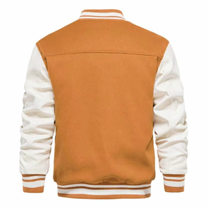 Fashionable Varsity <b>Jackets</b> for <b>Men</b> High Quality Breathable Custom Street Wear High Quality Custom Colour With <b>White</b> Comfort - Product Image 1