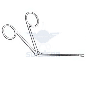   Pinzas para Polipos de Oído, 8.5 cm, Longitud del Eje de 3-1/2 Pulgadas, Diámetro de 2.5 mm, Instrumento Quirúrgico de Precisión ORL para Polipos de Oído - Product Image 3