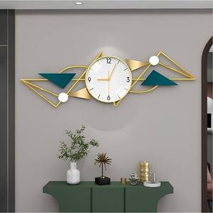 Sculpture murale géométrique abstraite en métal personnalisable de haute qualité Daystar Trade, décoration d'art moderne pour salon, Noël - Product Image 3