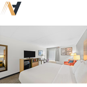 ชุดเฟอร์นิเจอร์ห้องนอนโรงแรมแบบออตโตมันโลหะแบบพกพาทันสมัยความต้องการสูงปรับแต่งได้จากโรงงานเวียดนาม - Product Image 1