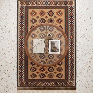 Tapis d'intérieur moderne en laine tissée à la main, couleur unie, antidérapant, à poils moyens, best-seller - Product Image 3